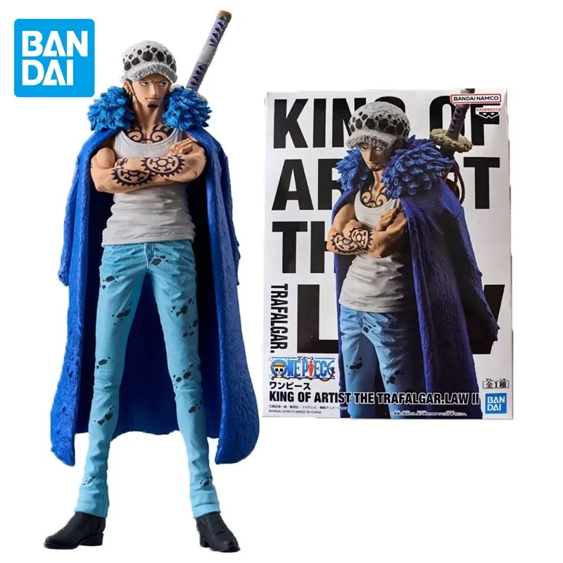 

Оригинальная фигурка в наличии Bandai из аниме ONE PIECE, экшн-фигурка Trafalgar D.Water Law, игрушки для мальчиков и девочек, детские подарки на день рождения