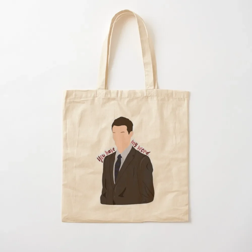 Elijah “You have my word.” Tote Bag women bag Lady bags eco bag folding