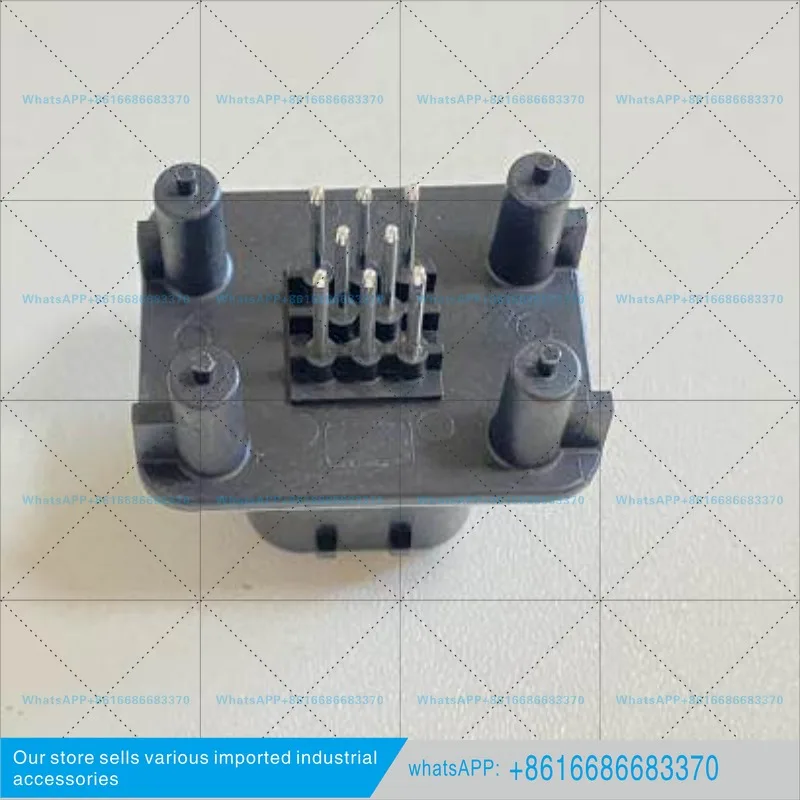 776276-1 Needle holder 4mm spacing 8 holes 3 rows waterproof 8A tinned vertical through hole - welding