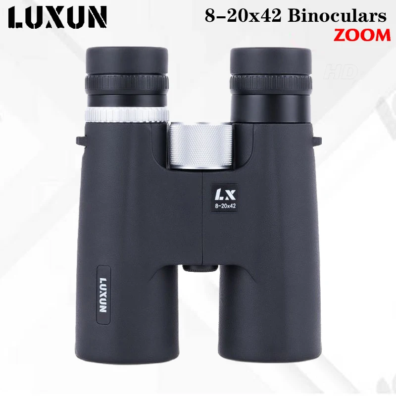 

LUXUN 8-20X42 Binoculars Telescope night vision Spyglass Zoom Powerful binoculars Professional telescope Travel Hunting Camping