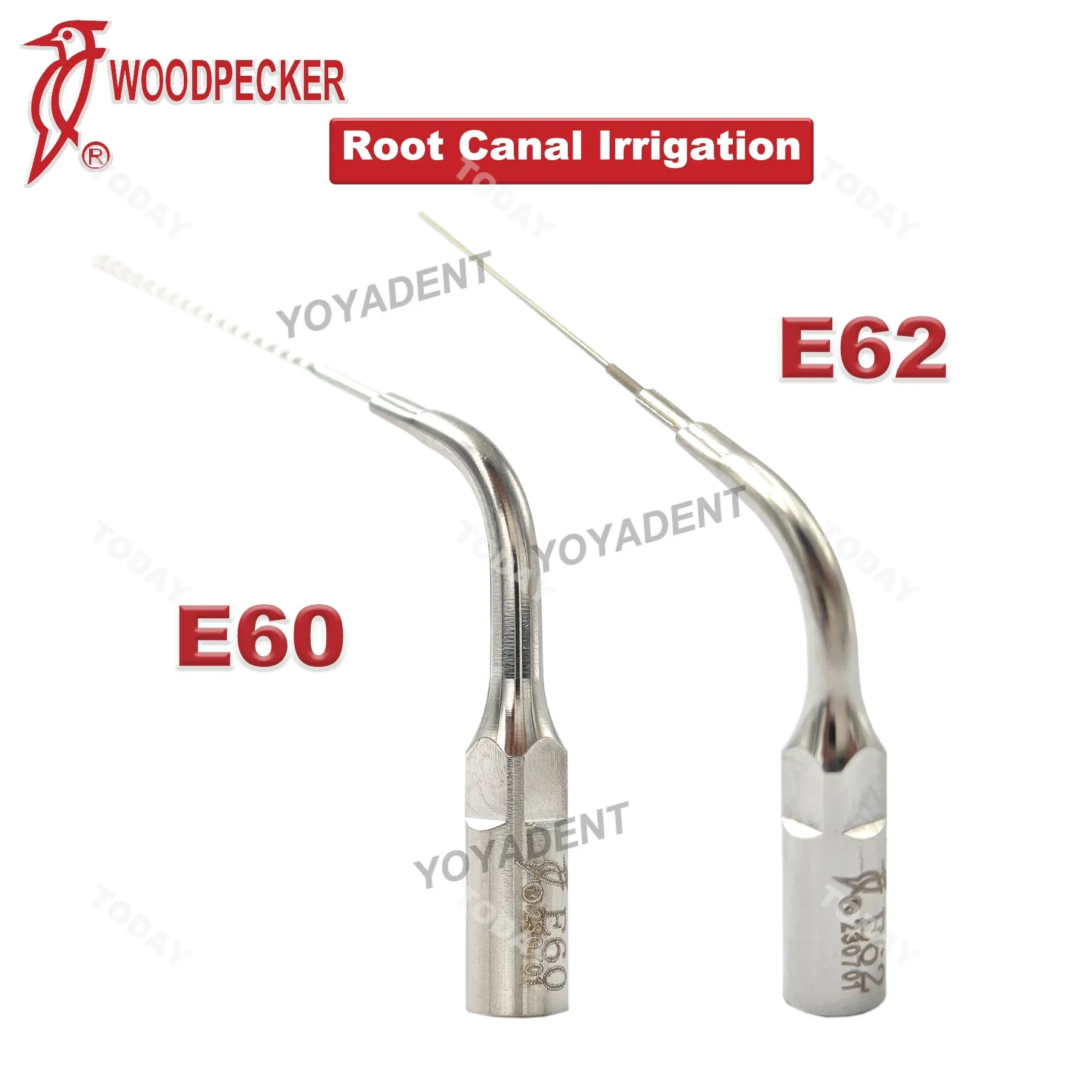 Woodpecker Dental Ultrasonic Scaler Tips Scaling Endodontics Tips Root Canal Treatment Fit EMS UDS Scaler Handpiece