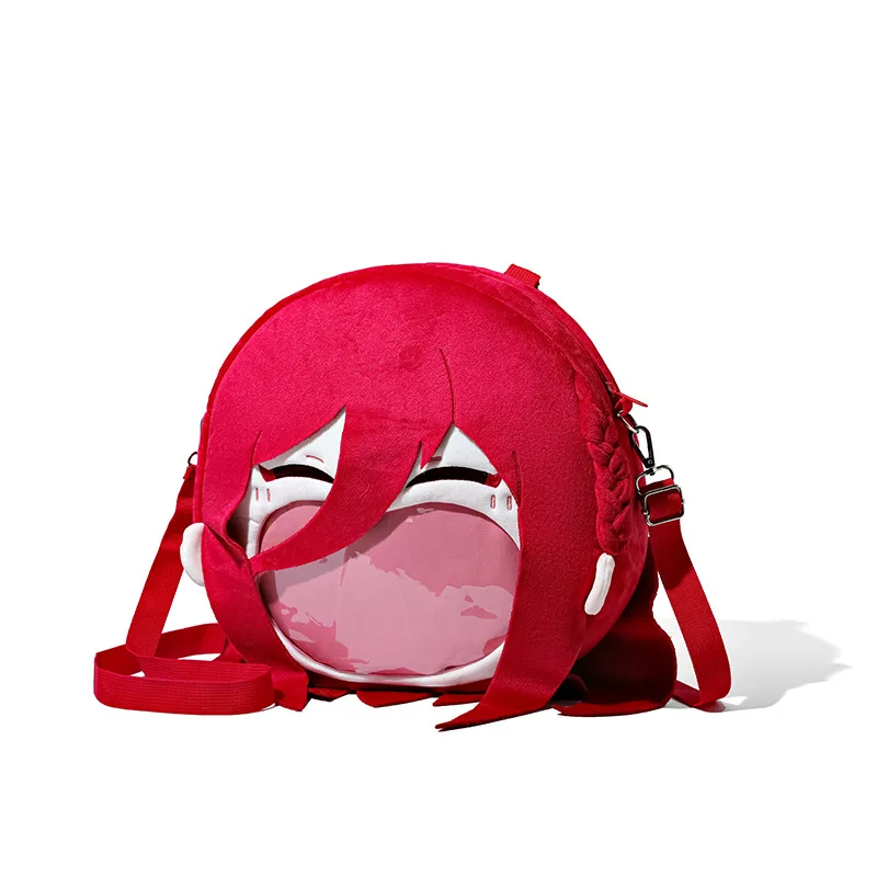 BLUE LOCK Chigiri Hyoma Borsa a tracolla da donna simpatico cartone animato moda zaino borsa a tracolla da uomo Harajuku Kawaii borsa a tracolla in peluche
