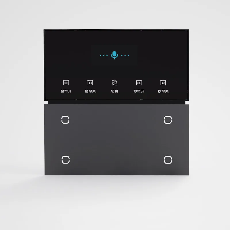 

Doodle Smart Switch Panel Timing Smart Home ZigBee Switch 4 Lighting 8 Scene 4 Curtain 4 Dimming