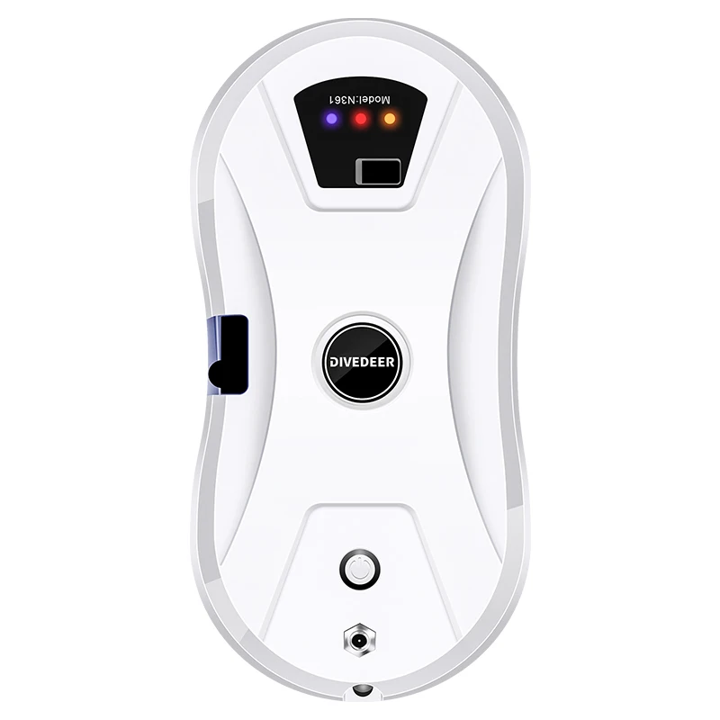 DIVEDEER Window Cleaner 5600PA High Suction Electric Spray Window Cleaner Anti Fall Remote Control Cleaner