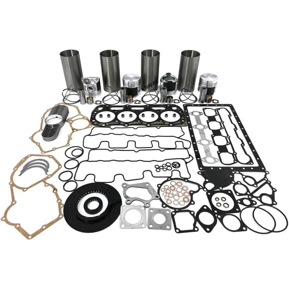 Engine Overhaul Rebuild Kit With Gasket Bearing Set For Shibaura N844T Engine