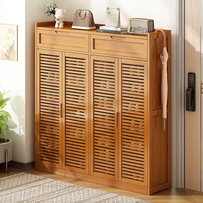 Dust-proof storage artifact indoor good-looking entrance shoe rack y