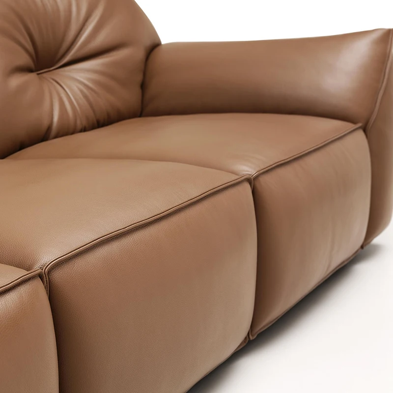 سعر المصنع أريكة إطار من الخشب الصلب أثاث المكاتب طقم أريكة حديث تصميم فاخر أريكة مكتب جلدية