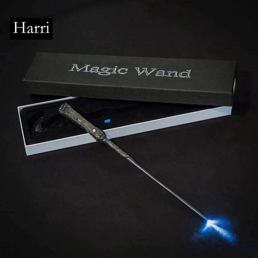 36CM Harries Peripheral  LED Light Magic Wand Sirius Hermione Dumbledore Snape Luna Light Magic Wand Cos Props Kids Gift