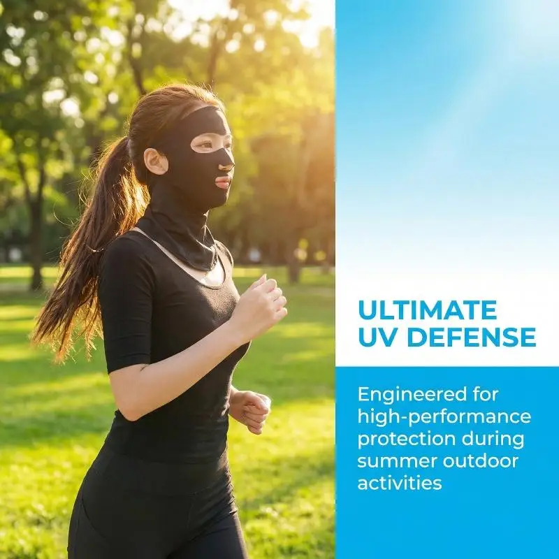 

Маска для лица для женщин с защитой от УФ-излучения, спортивная маска с креплением на уши, дышащая, для защиты от солнца на открытом воздухе, для лета, бега, походов, путешествий