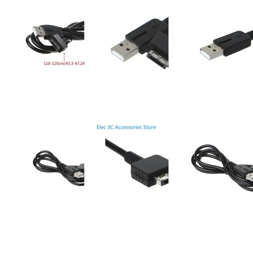 Y51A 2 in1 USB Cable USB Charging Transfer Data Sync Cord Line Power Adapter Wire fo Psv1000 for PSV 1