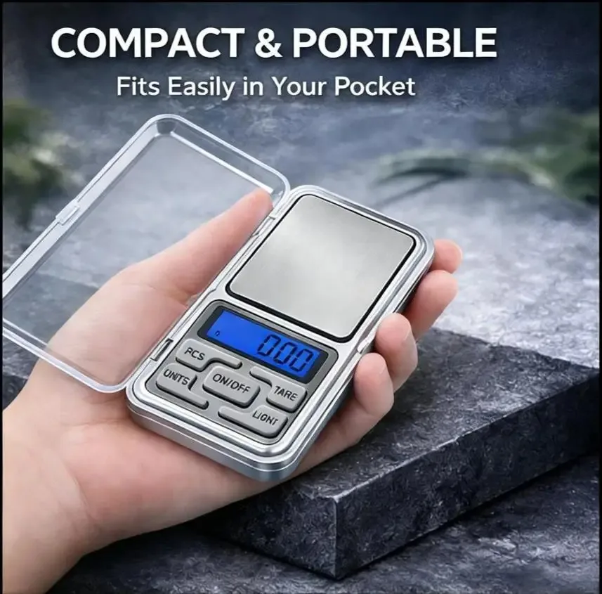 Portable Mini Jewelry Scale High Precision Antique Electronic Weighing Tea Household Gold Weight