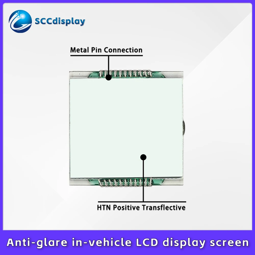 Manufacturer customized LCD screen SJXDGN082 motorcycle segment screen has the advantage of low power consumption consumption