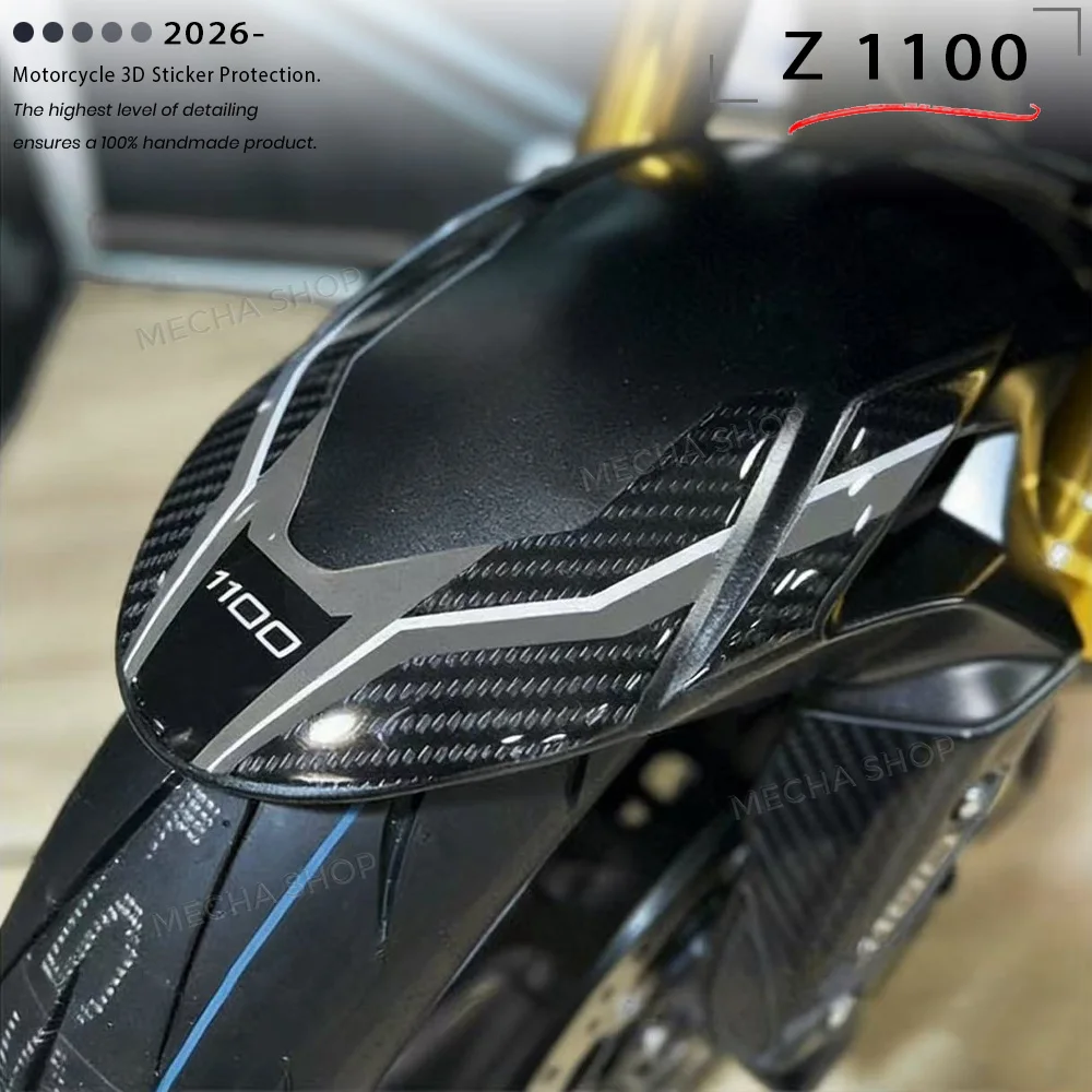 

For Z1100 SE Z 1100 2026 Fender Protection 3D Gel Sticker Motorcycle Accessories