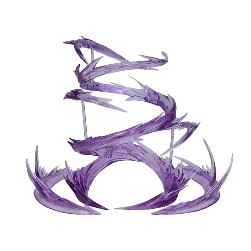 Op voorraad Wervelwind Vlam Ijs Speciale effecten Model Ornament Speelgoed Beweegbare figuur Luffy DIY Accessoires Standbasis Wind Bevroren - afbeelding 1