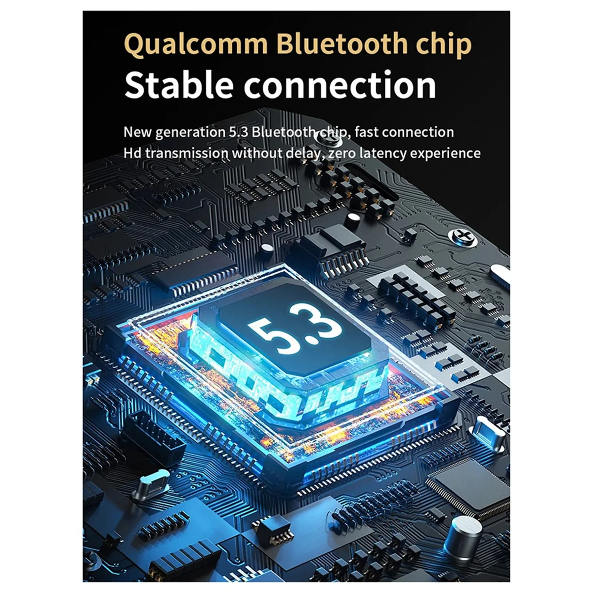 N33R_Bluetooth 5.3 Ricevitore trasmettitore audio Adattatore wireless AUX da 3,5 mm