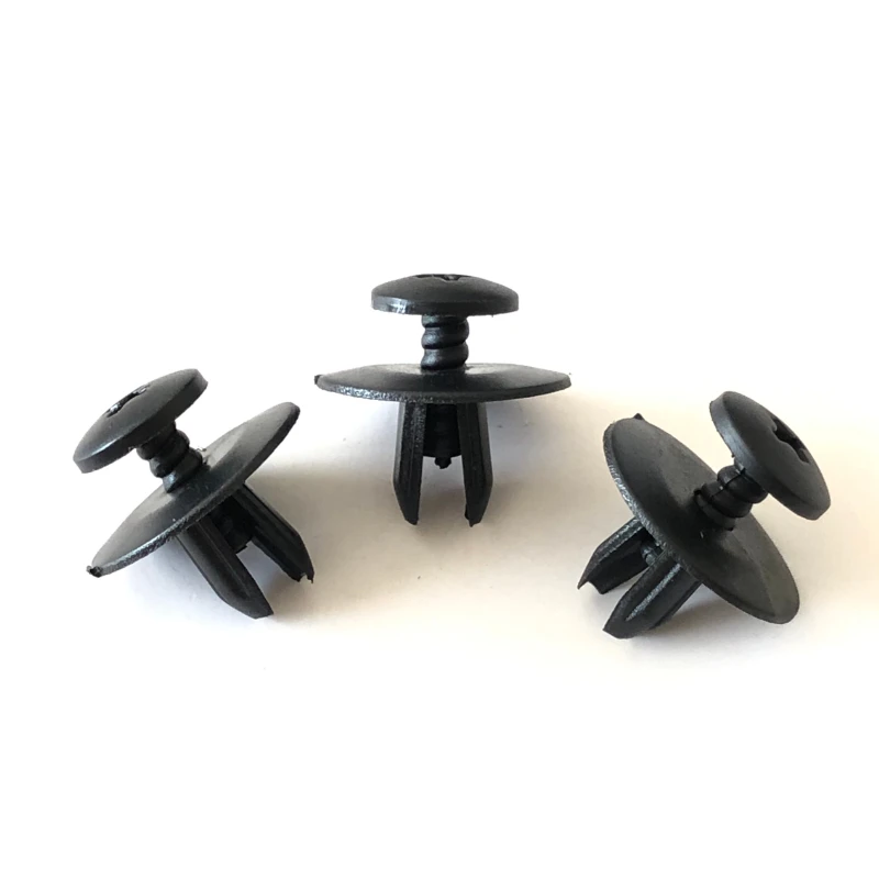 7 millimetri Parabrezza Mucca Cofano Paraurti Rivestimento Cappuccio Isolamento Acustico Vite Trim Pinze Rivetto Auto di Fissaggio Per BMW X1 X3 X5 51481915964