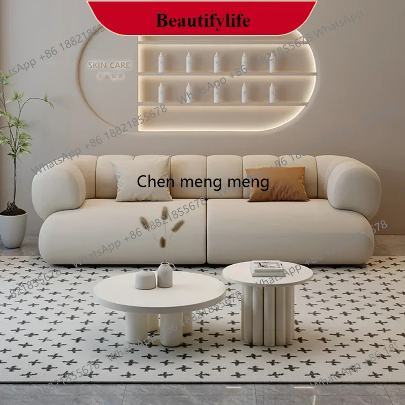 

White Modern Living Room Sofas Nordic Couch Minimalist Office Outdoor Sofa Garden HumanK178