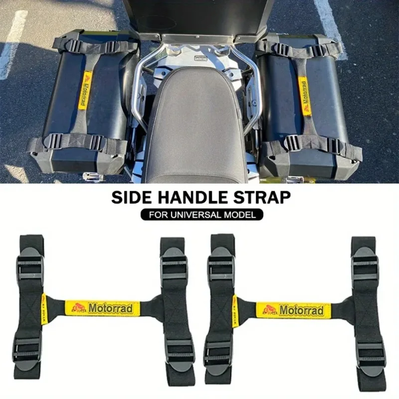 

Для ремней для крепления багажа с карабином, водонепроницаемые нейлоновые сверхмощные веревки для крепления мотоцикла для BMW R1200GS/1250GS ADV