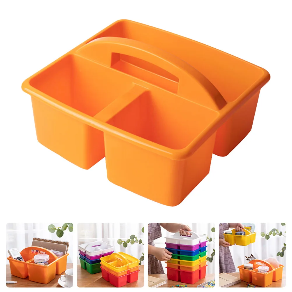 

Compartment Storage Basket PP Material 12 Grids Painting Pen Holder Drawing Art Container Portable Craft Tool ganizer