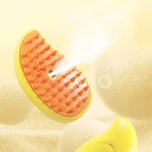 Pet spray massage comb cat and dog one-click spray anti-skies comb bath brush remove floating hair pet comb