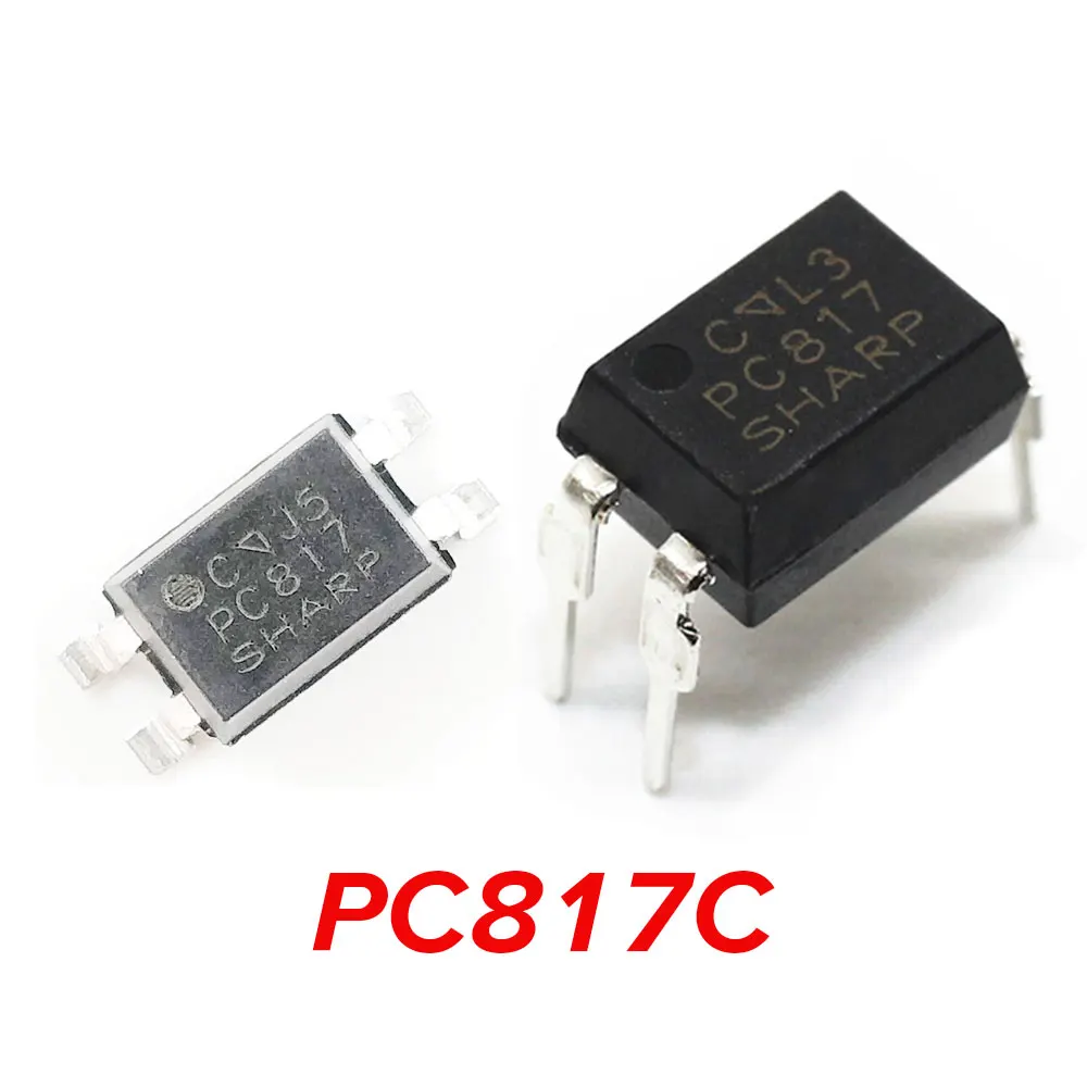 10pcs-pc817c-sop4-pc817-dip4-ic-chip-transistor-optoacoplador-de-saida