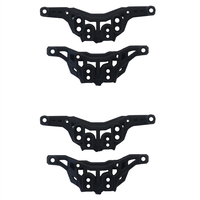 4Pcs Front & Rear Shock Mount SJ13 for Xinlehong Hosim Q901 Q902 Q903 9130 9136 9137 1/16 RC Car Spare Parts Accessories