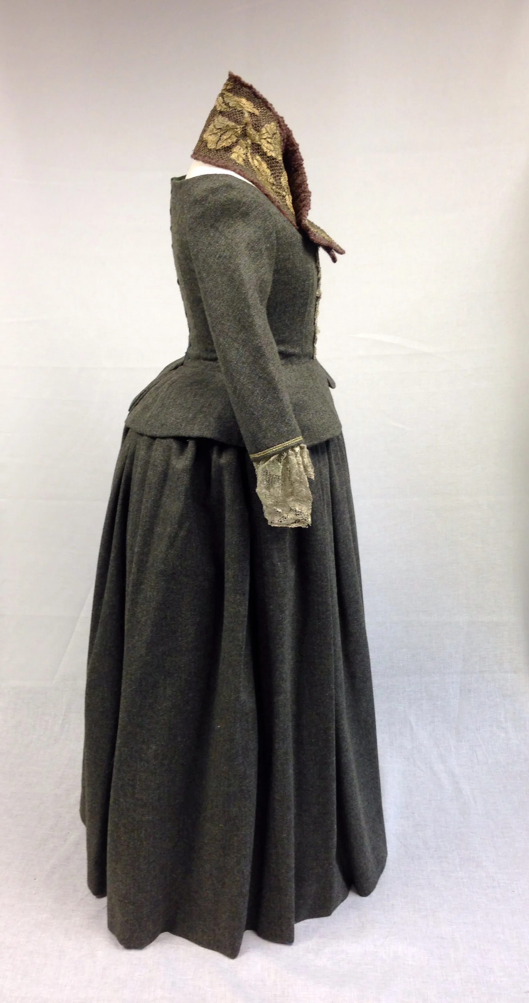 تلفزيون أوتلاندر كوسبلاي كلير راندال زي تاريخي عصر النهضة الفيكتوري هايلاند روكوكو فستان حفلة الشاي ثوب الكرة