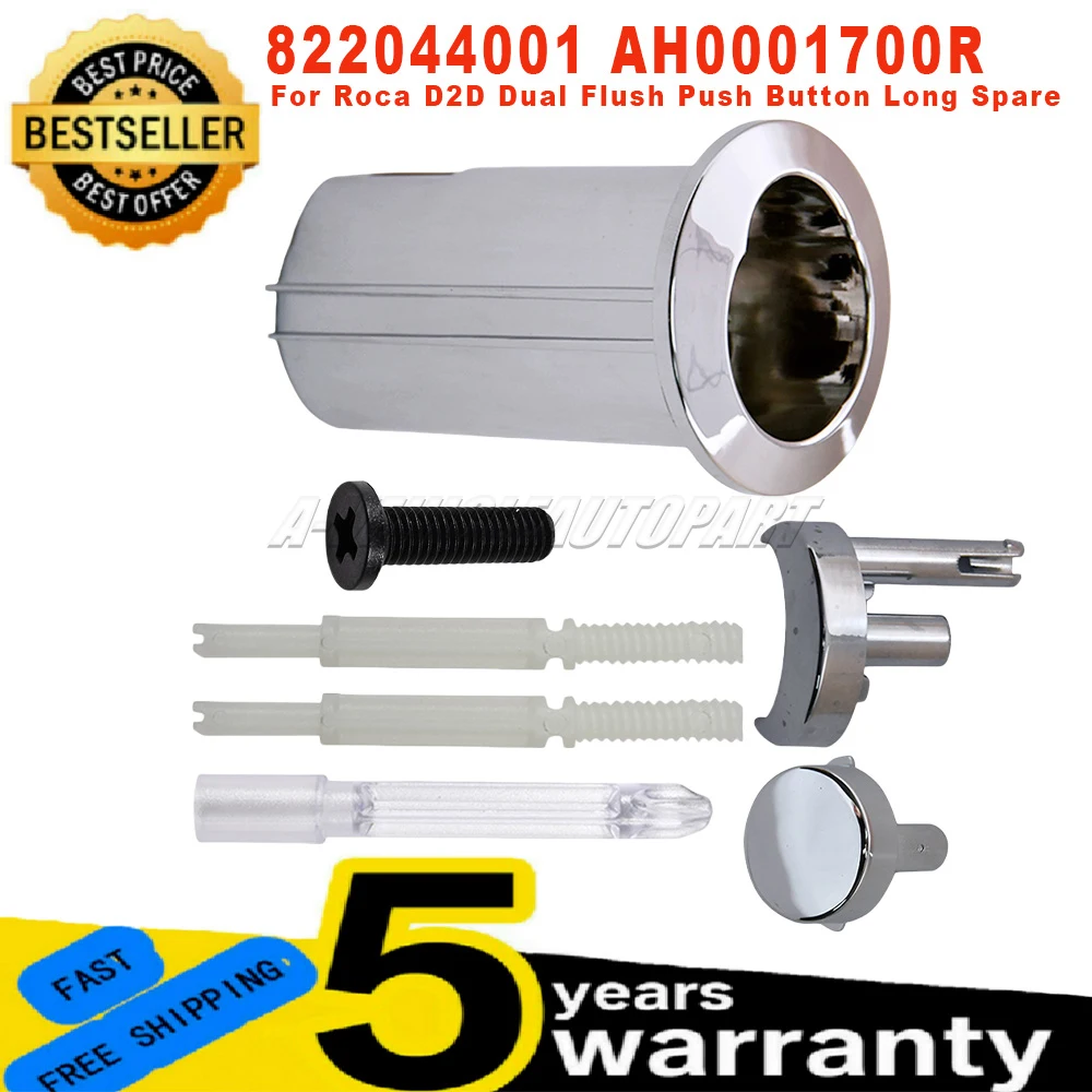 

Новый комплект для замены заподлицового клапана AH 0001700 Р 822044001 Длинная запасная кнопка двойного смыва для Roca D2D