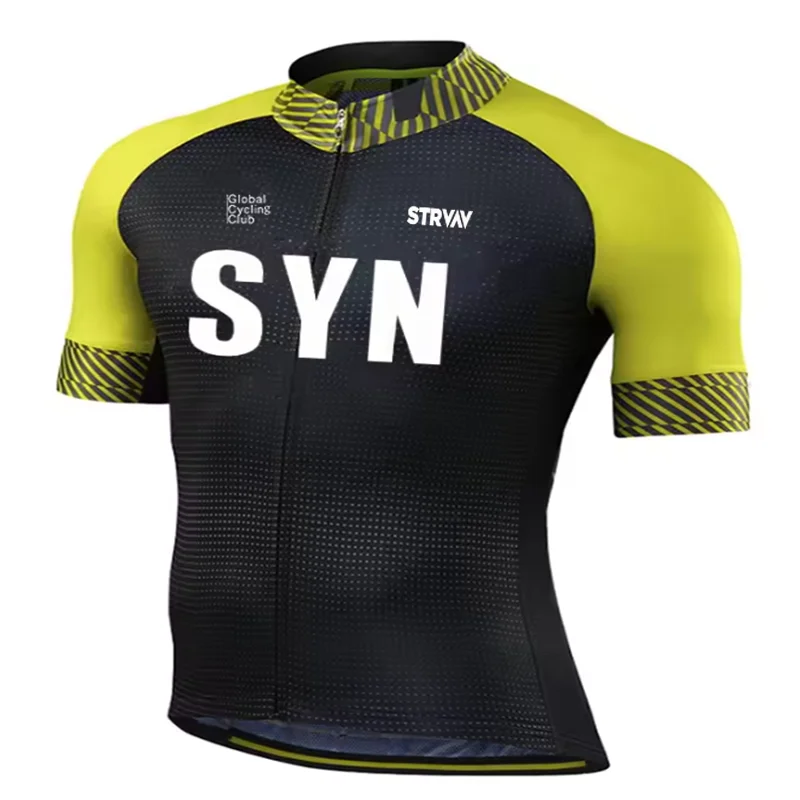 

Syn STRVAV велосипедный трикотаж мужской велосипедный топ MTB велосипедная рубашка горная дорога одежда для верховой езды с коротким рукавом летняя велосипедная блузка