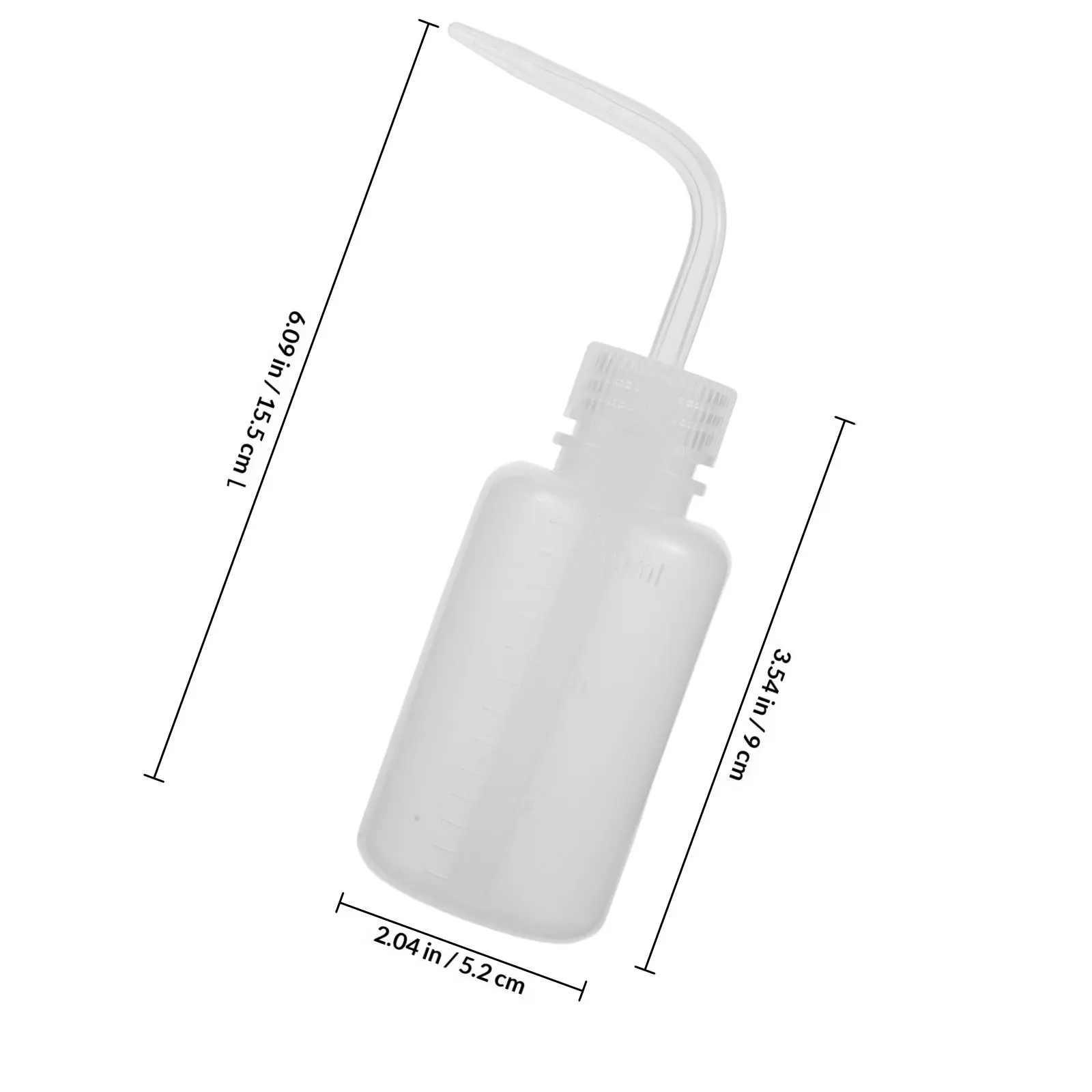 2Pcs Spray Bottles Lab Squeeze Bottles Multipurpose Cleaning Plant Irrigation Eyelash Extension Rinse Water Tools 150Ml