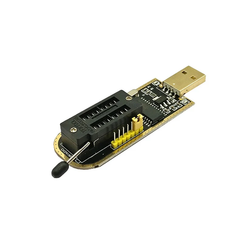 CH341A 24 25 Series EEPROM Flash BIOS USB Programmer Module + SOIC8 SOP8 Test Clip For EEPROM 93CXX / 25CXX / 24CXX