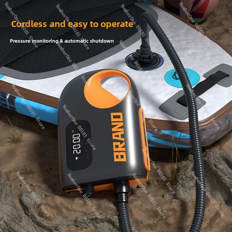 New Outdoor Portable Electric Vehicle Inflator Pump | Outdoor Tent SUP Pulp Board Kayak Cordless Inflatable Pump
