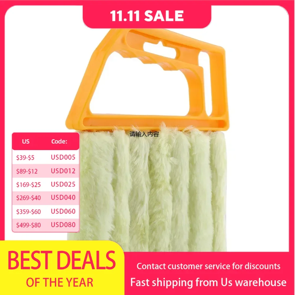 Durable Mini Blind Window Dust Cleaner Brusher Washable Brush Tool Home Clean