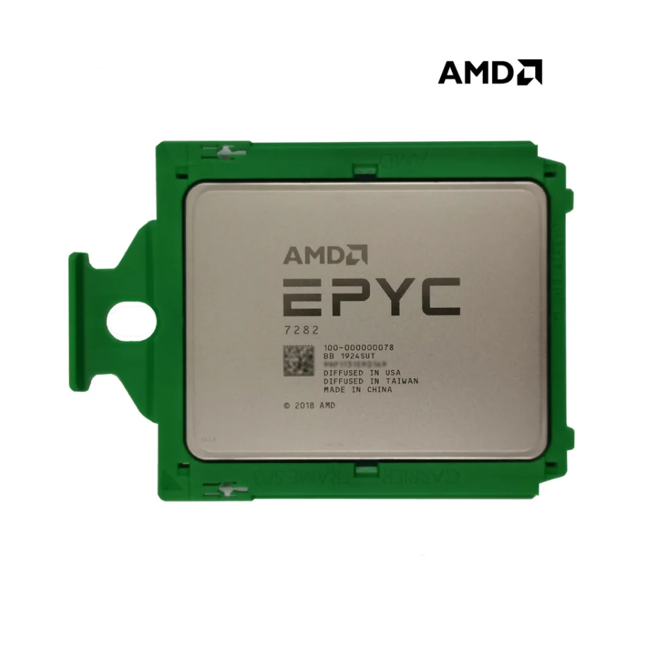 Imagem -03 - Amd Epyc 7282 Processadores 2.8ghz Cpu até 3.2ghz 64mb 120w Sp3 100000000078