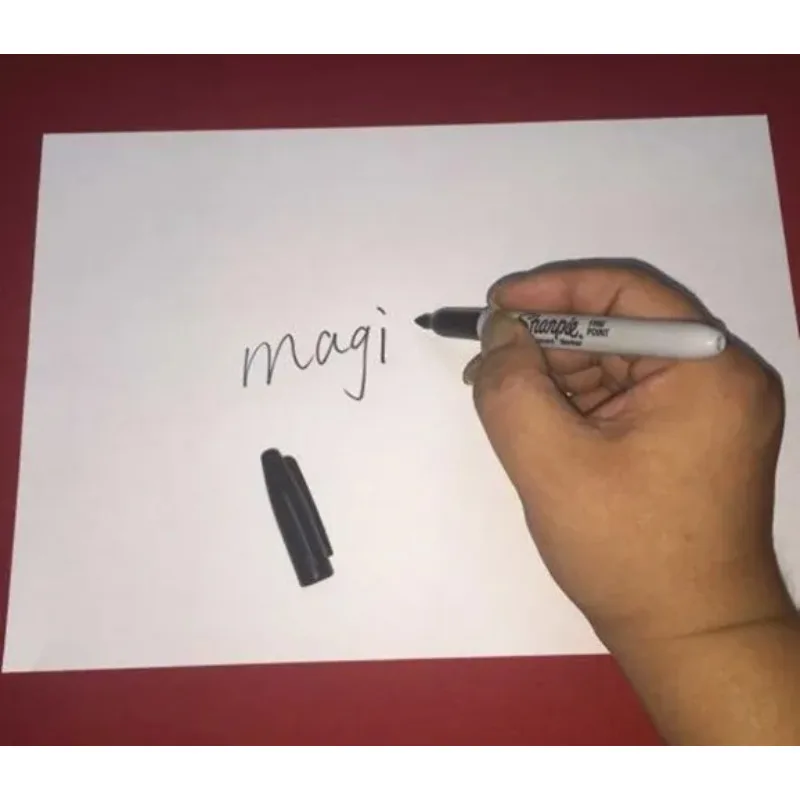 Ultimate Flash Sharpie By J.C Magic Tricks Stage Illusion Gimmick,Props Accessories Mentalism Close Up Coin Vanishing