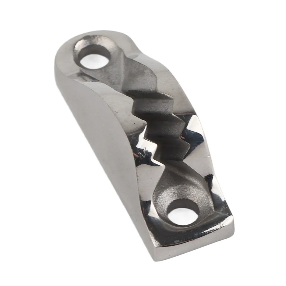 316 مركب من الفولاذ المقاوم للصدأ البطلينوس المربط 6 مللي متر الفضة حبل خط المشبك حبل قبضة آلية حبل كام المربط كاياك اكسسوارات