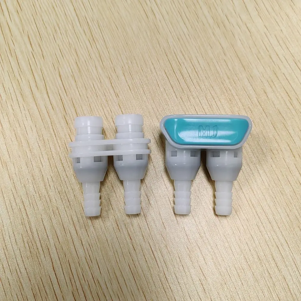 Schönheit Instrument Joint CPC Schnell Anschluss Barb Joint Wasser Injektion Joint Stop Ventil Doppel Rohr Anschluss Doppel Rohr