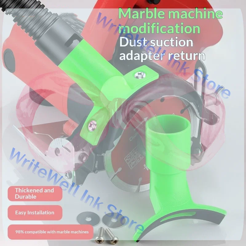 Angle Grinder Dust Extractor Adapter Double-Port Collector Fitting Tool-Free Dust Adapter For Circular Jigsaw Router Sander