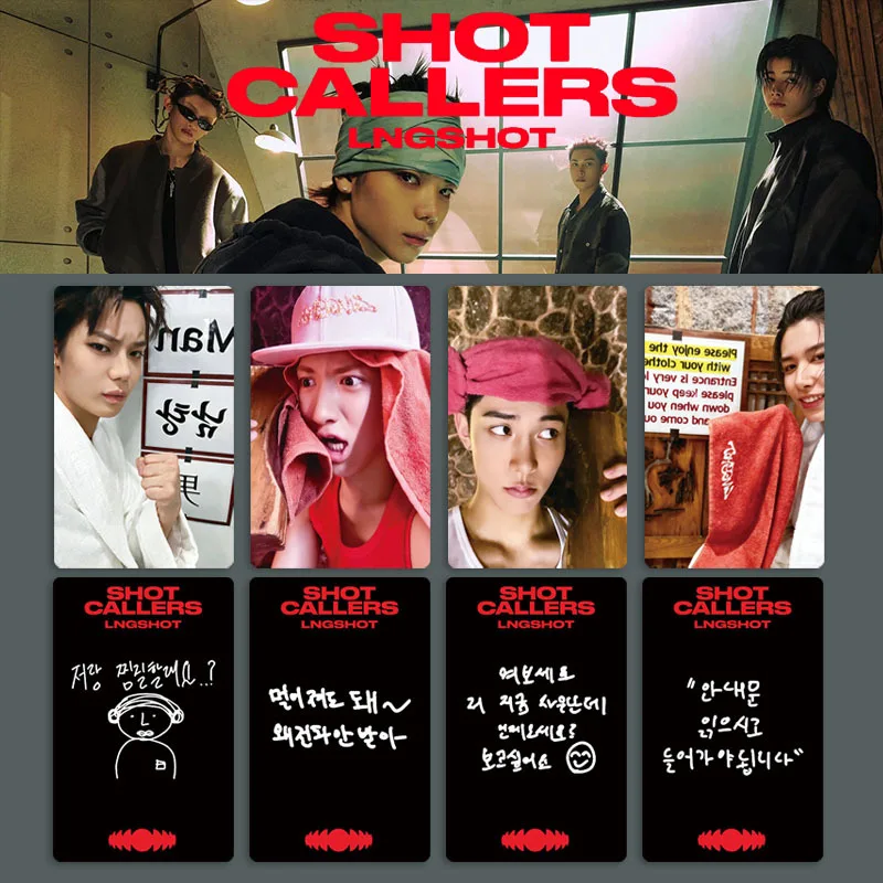 LNGSHOT SHOT CALLERS Debut Card Special Card MUSIC Card POP-UP