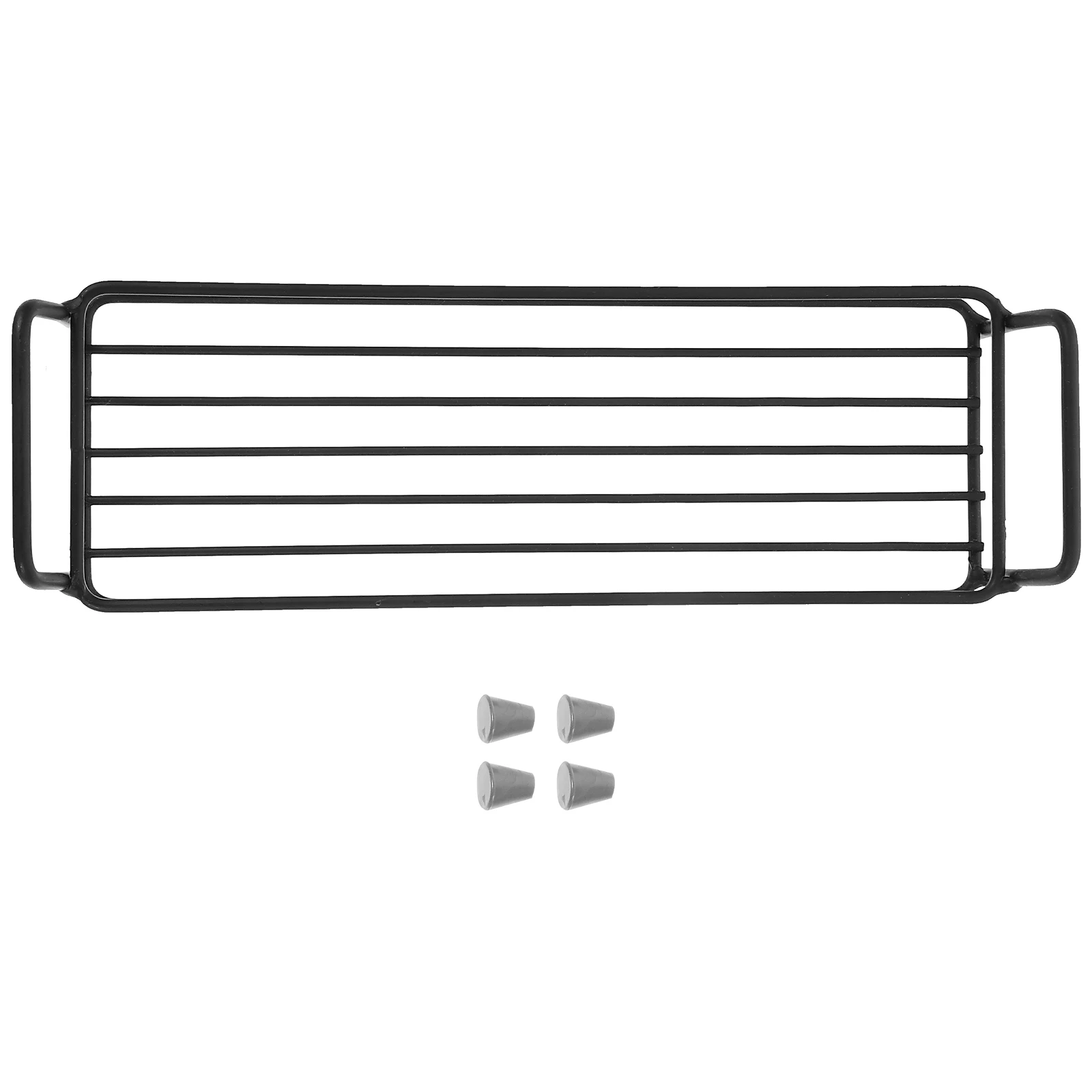 

1Pcs Kitchen Storage Rack Strong Iron Frame Large Capacity Storage for Bottles and Small Items Household Organization Rack