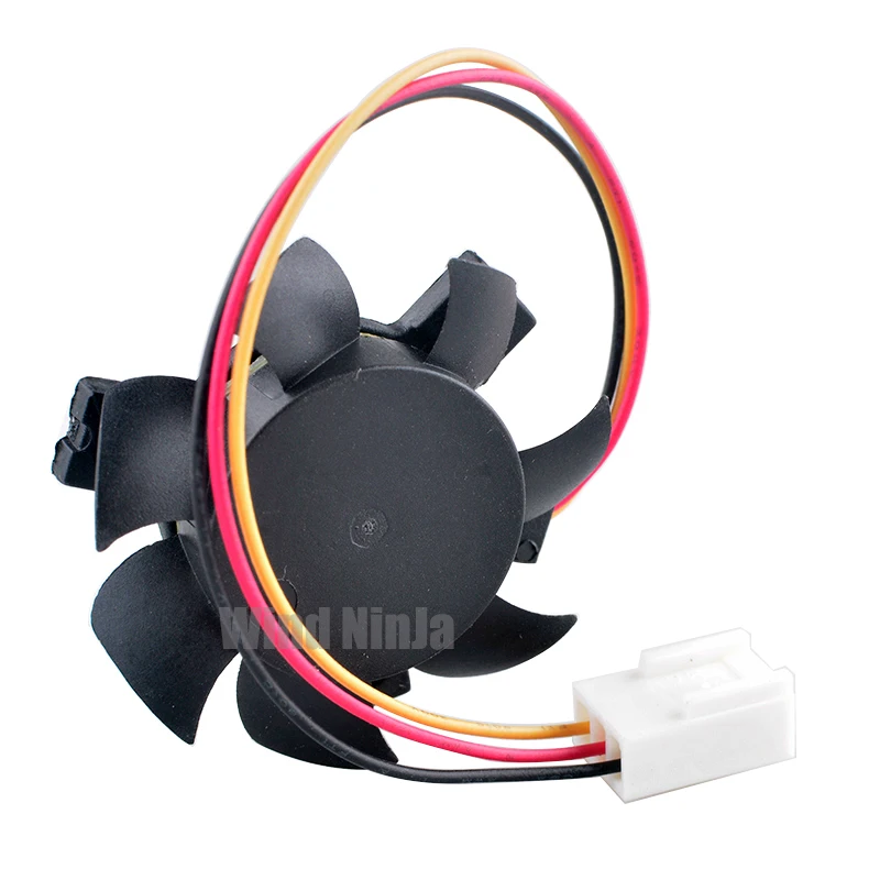 DFS401012L 37mm Diameter Cooling Fan DC12V 0.7W 3pin Pitch 25x25x25mm for Soft Router Industrial Computer CPU