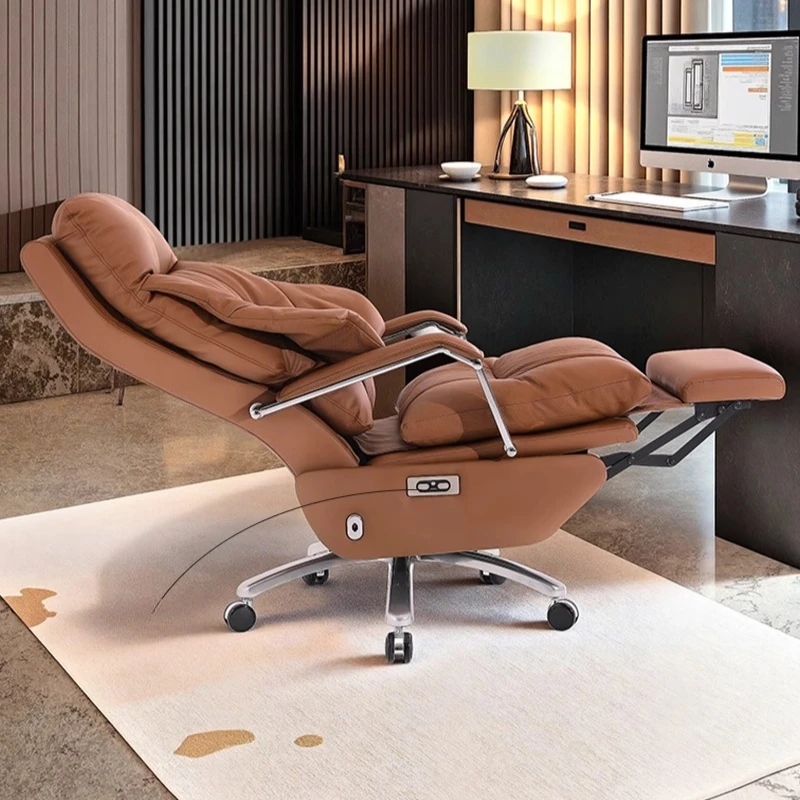 Aesthetics Massage Chair Swivel Lift Comfortable Office Nordic Design Rotating Chair Footrest Ergonomic Bureau Meuble Furniture