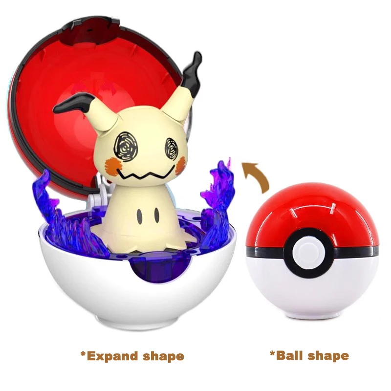 البوكيمون تحويل لعبة سلسلة أنيمي الشكل بيكاتشو جيجليبف Cubone Piplup قابلة للتطوير دمية نموذج الحلي هدايا عيد ميلاد الأطفال