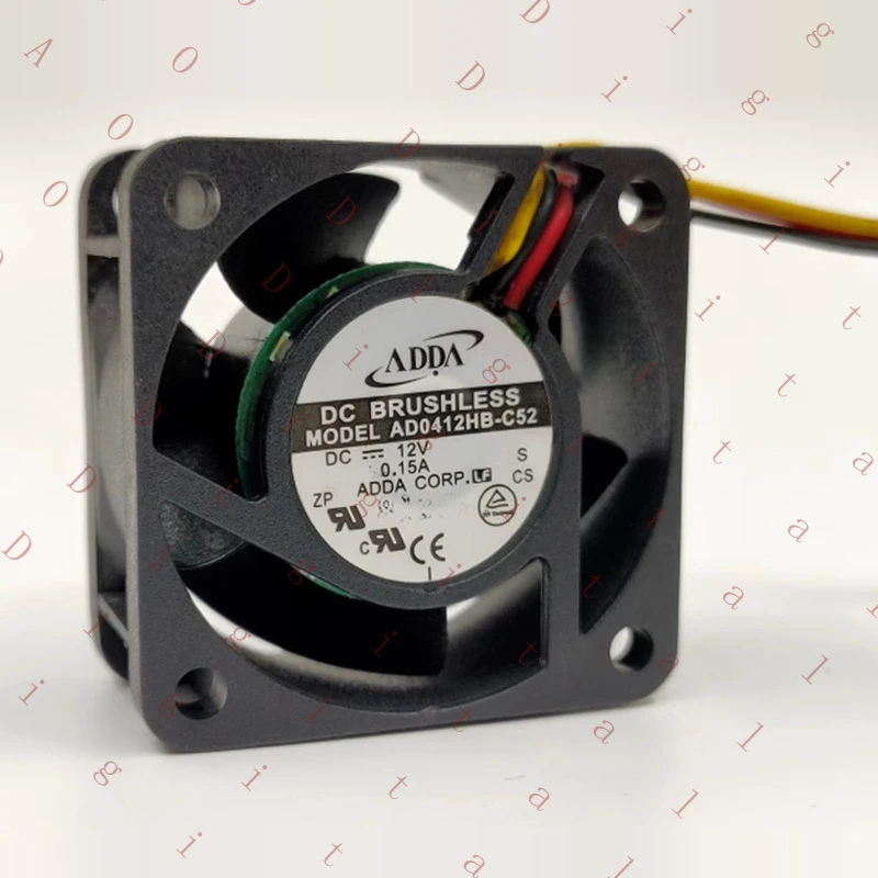 

L... 1PCS New for ADDA AD0412HB-C52 12V 0.15A 3pin Cooling Fan#QW