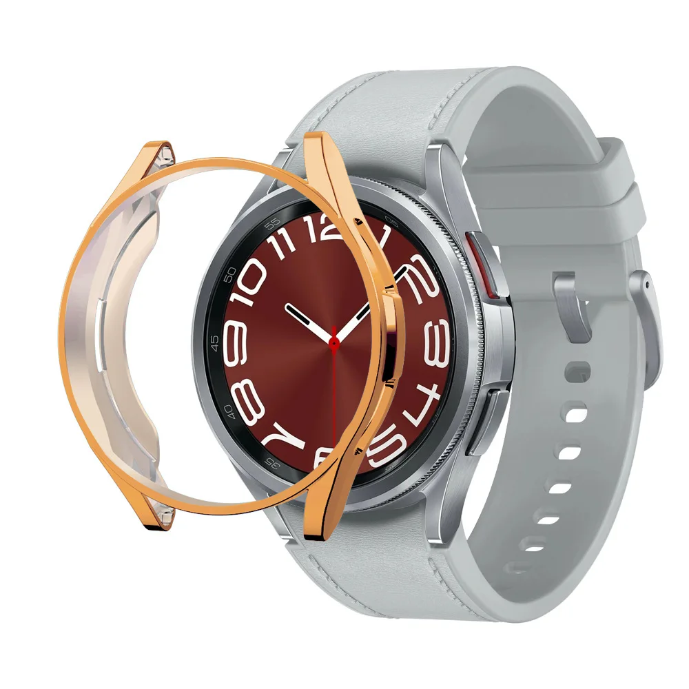 Funda para Samsung Galaxy Watch 6 Classic, cubierta media hueca a prueba de golpes, 43mm, 47mm, 40mm, 44mm, 6 Classic