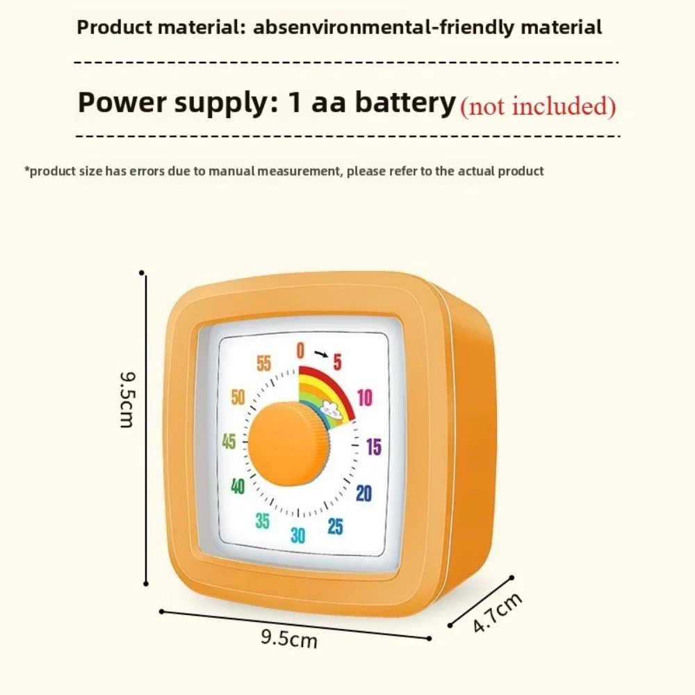 دراسة الموقت الاطفال الموقت لدراسة اكسسوارات المطبخ ساعة بومودورو الرقمية للأطفال الوقت البصري الطفل أدوات العد التنازلي بار #6
