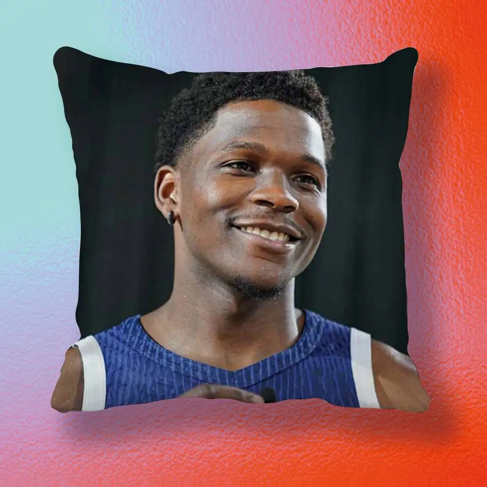 A-Anthony Edwards  Pillow cover gift High definition digital printing,Surprise vivid pattern Household.