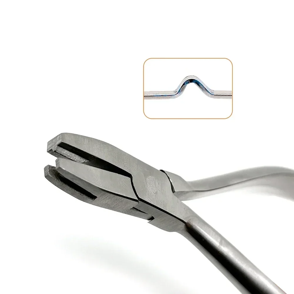 Dental Orthodontic V Stop Plier Loop Bending Forming Plier Dentistry Tip with T/c Insert Instrument Tools