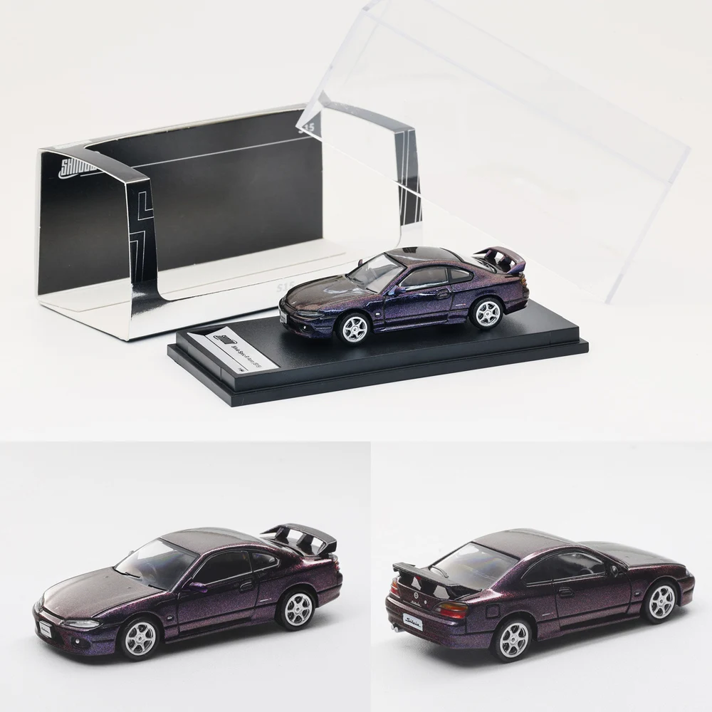 

Модель автомобиля DCT 1/64 S15 из литого сплава, коллекционная серия, спортивный автомобиль для подарков