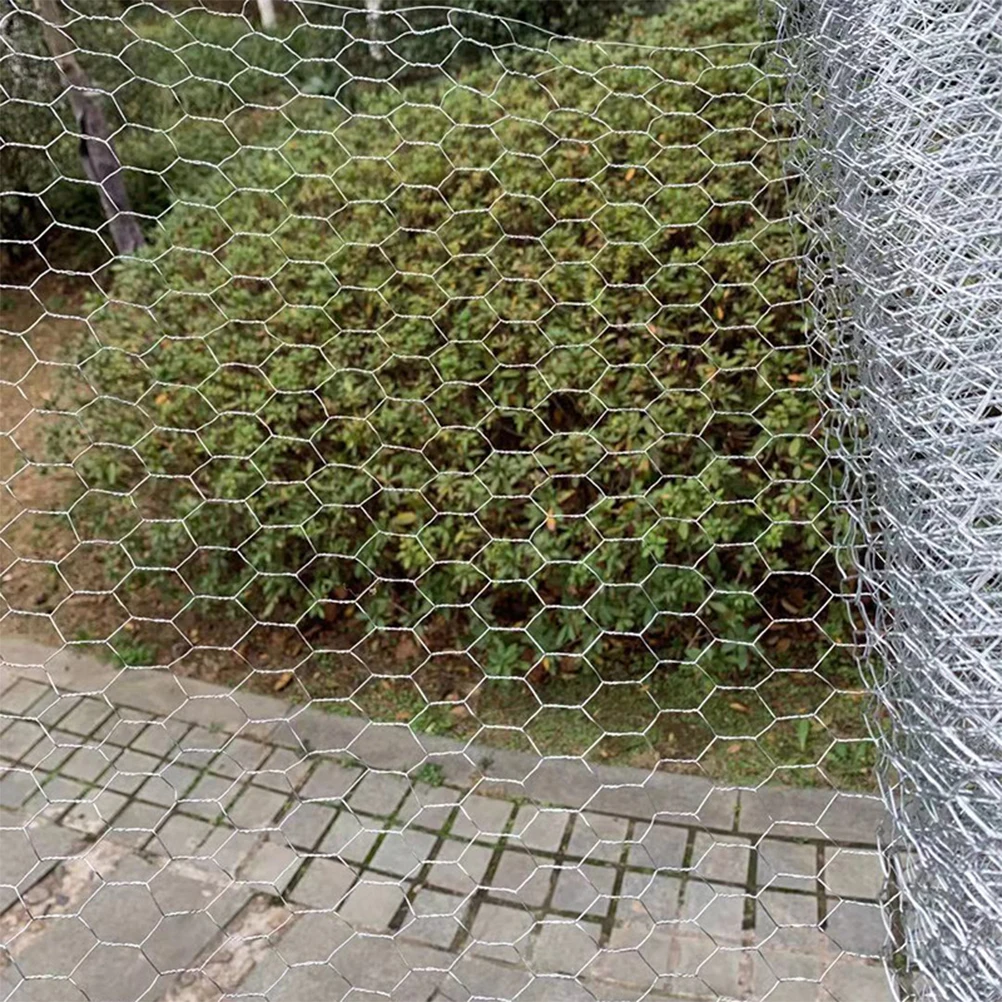 

Net Roll Silver 30x100cm High Floral Chicken Strength Garden Fence Craft Chicken Wire Fencing Project Wire Mesh